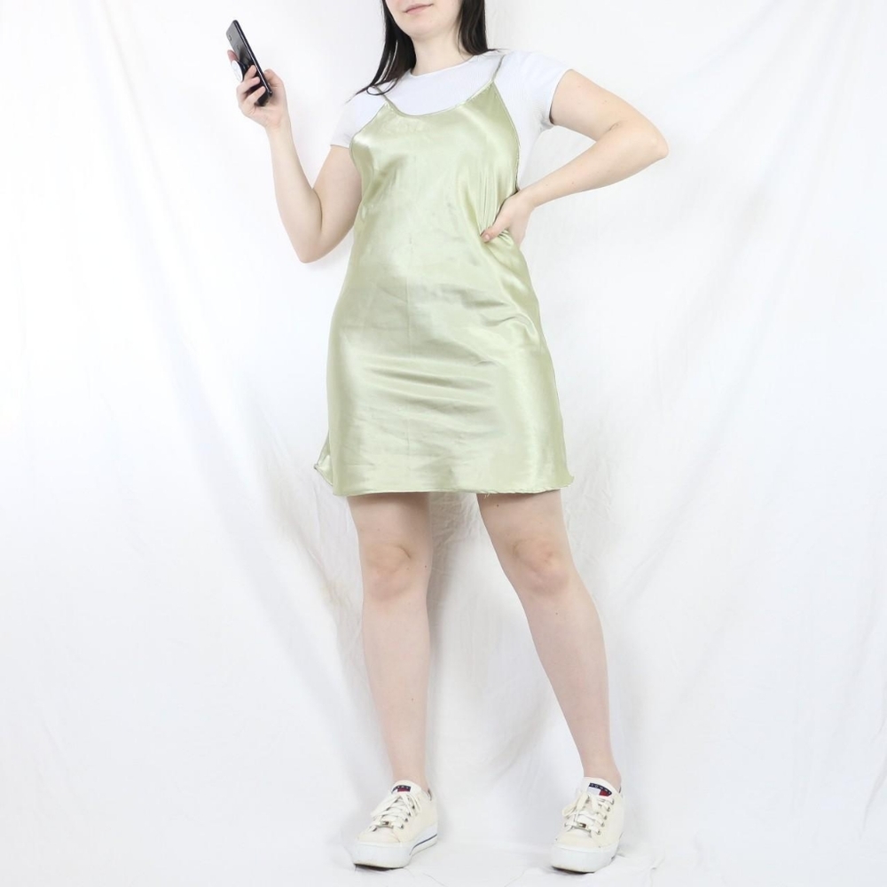 Green Slip Dress 💚